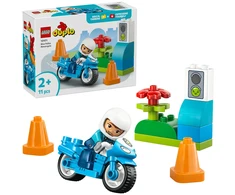 LEGO® DUPLO® Town Mėlynas policijos motociklas 10471