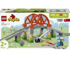 LEGO® DUPLO Traukinuko tilto ir bėgių papildomas rinkinys (10426)