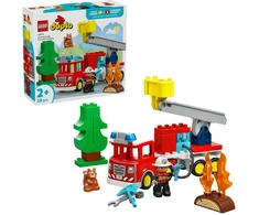 LEGO® DUPLO® Town Ugniagesių sunkvežimis su žarna ir ugniagesiu 10473