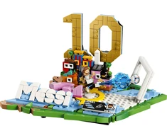 LEGO® Editions Lionel Messi – svarbiausi futbolo įvykiai, dekoro konstravimo rinkinys vaikams, 43011
