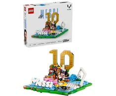 LEGO® Editions Lionel Messi – svarbiausi futbolo įvykiai, dekoro konstravimo rinkinys vaikams, 43011