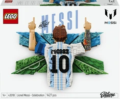 LEGO® Editions Lionel Messi – šventimas Rinkinys 43018