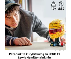 LEGO® Editions Scuderia Ferrari HP Lewis Hamilton šalmas 43022
