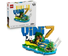 LEGO® Editions Vini Jr. – svarbiausi futbolo įvykiai, dekoro konstravimo rinkinys vaikams, 43027