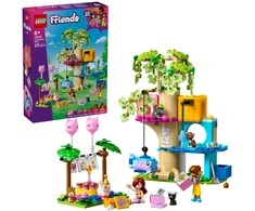LEGO® Friends Kačių gimtadienio vakarėlis ir namelis medyje 42666