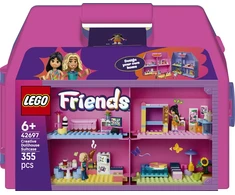 „LEGO® Friends“ Kūrybiškas lėlių namų lagaminėlis Konstravimo rinkinys 42697