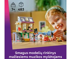 LEGO® Friends Muzikos prekių parduotuvė ir butas 42653