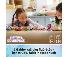 LEGO® Gabės lėlių namai Konstruojami Gabės bičiuliai kačiukai 11215