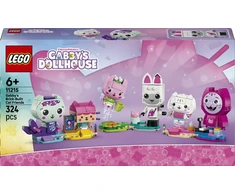 LEGO® Gabės lėlių namai Konstruojami Gabės bičiuliai kačiukai 11215