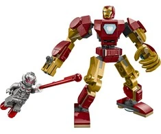 LEGO® Marvel Geležinio žmogaus robotas prieš Altroną (76307)