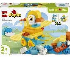 LEGO® DUPLO Gyvūnai ant ratukų „trys viename“ (10448)