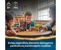 LEGO® Harry Potter™ „Aukščiausios rūšies kvidičo prekės“ ir ledainė 76452