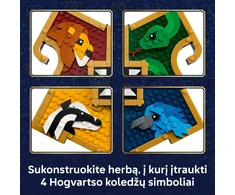 LEGO® Harry Potter™ Hogvartso koledžų herbas Žaislas 76462