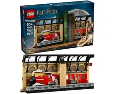 LEGO® Harry Potter™ Knygų lentynos dekoras: Hogvartso ekspresas 76450