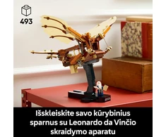 LEGO® Icons Leonardo da Vinčio skraidymo aparatas (10363)