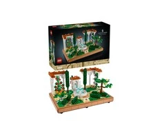 LEGO® Icons Sodas su fontanu Dekoras, rinkinys suaugusiesiems 10359