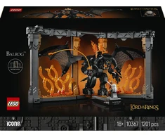 LEGO® Icons Žiedų valdovas: Balrogo knygų lentynos dekoras (10367)
