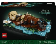 LEGO® Ideas Plūduriuojančios jūrinės ūdros, 21366