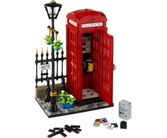 LEGO® Ideas Raudonoji Londono telefono būdelė (21347)