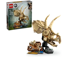 LEGO® Jurrasic World Dinozaurų fosilijos: triceratopso kaukolė (76969)