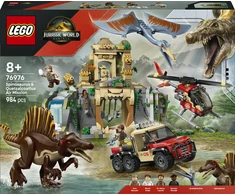 LEGO® Jurassic World Spinozauras, kecalkoatlis ir oro misija (76976)