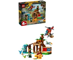 LEGO® Jurassic World Velociraptoriaus, stegozauro ir pteranodono gelbėjimas 77981