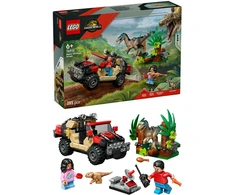 LEGO® Jurassic World Velociraptorius ir pabėgimas visureigiu (76972)