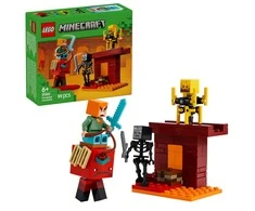 LEGO® Minecraft Lavos mūšis Nether dimensijoje (21266)