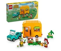 LEGO® Animal Crossing™ Leif furgonas ir sodo prekių parduotuvė (77054)