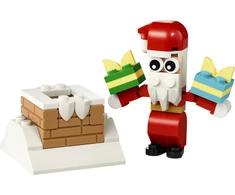 LEGO® Linksmybės su Kalėdų Seneliu ir kaminu 30692