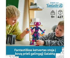 LEGO® ǀ Marvel „Fantastiškasis ketvertas prieš Galaktą“ konstruojama figūrėlė 76316