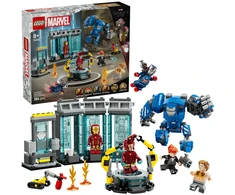 LEGO® Marvel Geležinio žmogaus laboratorija: šarvų kambarys (76315)