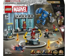 LEGO® Marvel Geležinio žmogaus laboratorija: šarvų kambarys (76315)