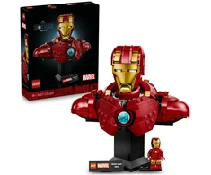 LEGO® ǀ Marvel Geležinio žmogaus MK4 biustas, modelis 76327