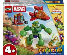LEGO® ǀ Marvel „Iron Man and His Awesome Friends“ Lokis prieš Geležinio žmogaus komandą 11211