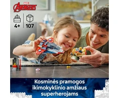 LEGO Marvel Kapitonas Amerika prieš Tanosą 76319