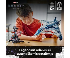 LEGO Marvel Keršytojai: Altrono amžius „Quinjet“ 76325