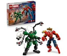 LEGO® Robotų kova: Žmogus voras prieš Daktarą Aštuonkojį
