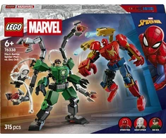 LEGO® | Marvel Robotų kova: Žmogus voras prieš Daktarą Aštuonkojį 76338