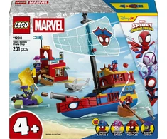 LEGO® ǀ Marvel Spidey And His Amazing Friends Voriuko komandos piratų laivas 11208