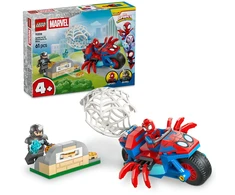 LEGO® ǀ Marvel Spidey And His Amazing Friends Voriukas ant motociklo prieš Raganosį 11206