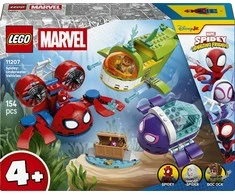 LEGO® ǀ Marvel Spidey And His Amazing Friends Voriukas: povandeninės transporto priemonės 11207