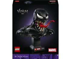 LEGO® ǀ Marvel Venomo biustas, kolekcinis rinkinys 76356