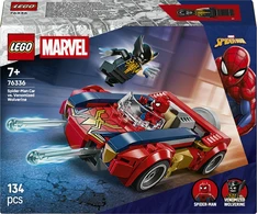 LEGO® ǀ Marvel Žmogaus voro automobilis prieš venomizuotą Ernį 76336