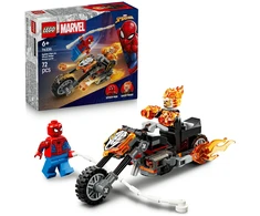 LEGO® | Marvel Žmogus voras prieš Tamsos baikerio motociklą 76335