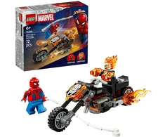 LEGO® | Marvel Žmogus voras prieš Tamsos baikerio motociklą 76335