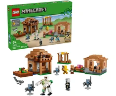 LEGO® Minecraft® Evokeris ir kaimo užpuolimas Žaislas 21596