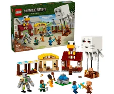 LEGO® Minecraft Gastas balionas ir kaimo užpuolimas (21273)