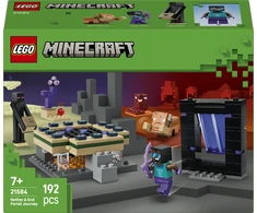 LEGO® Minecraft® Kelionė į Neterį ir Enderį Žaislas 21584