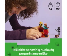 LEGO® Minecraft Lavos mūšis Nether dimensijoje (21266)